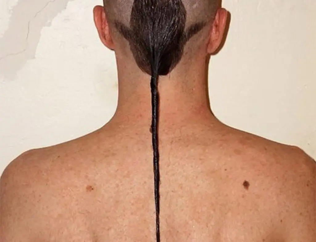 photo coiffure queue de rat