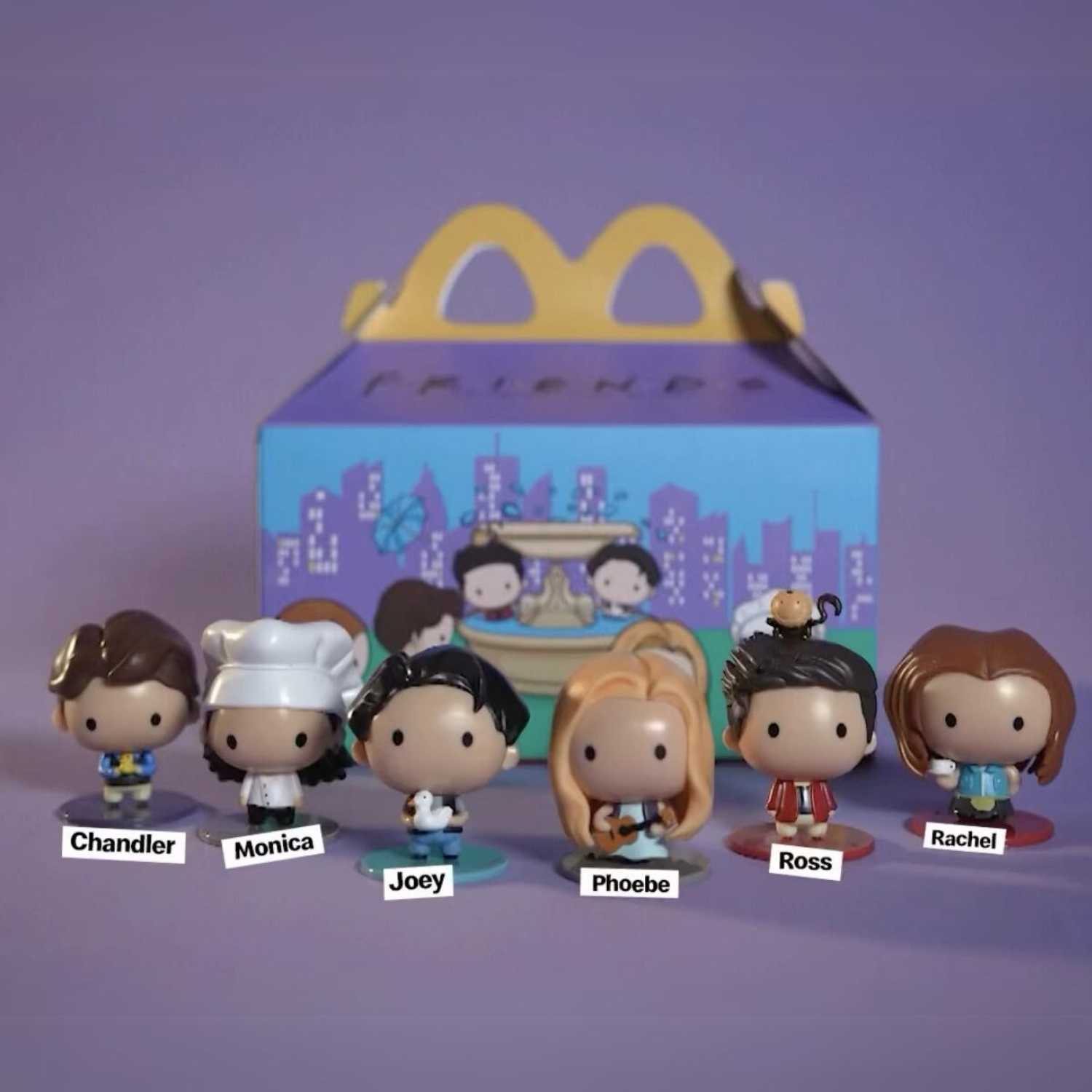 friends figurines McDonalds