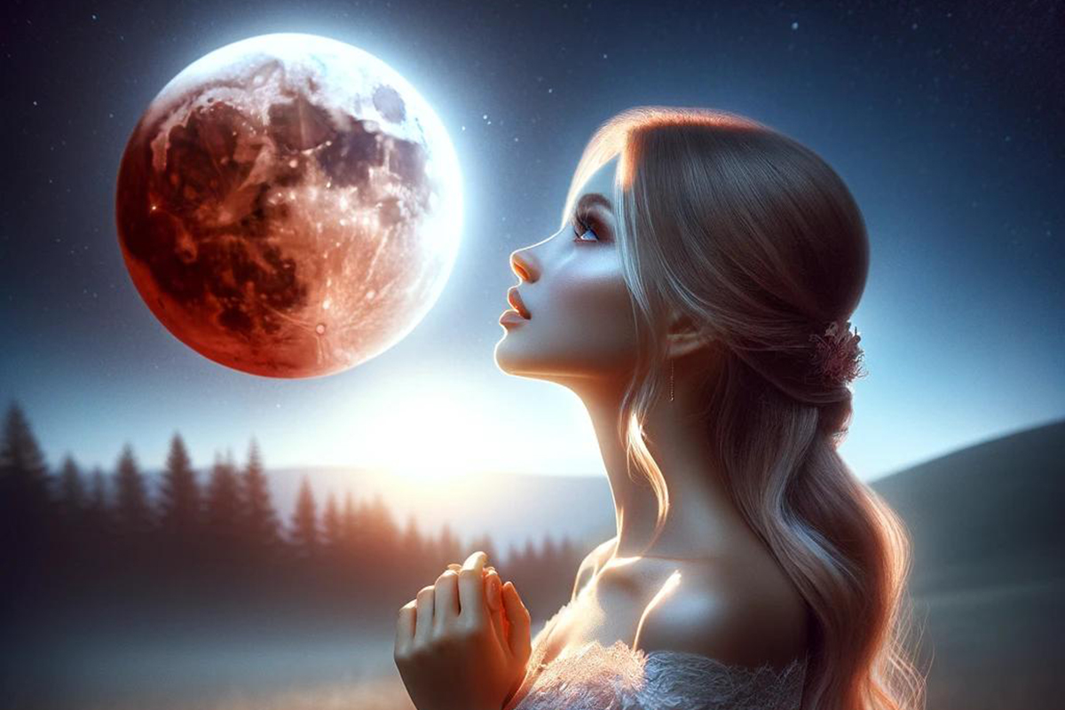signes astrologiques bénis des dieux l'éclipse lunaire du 25 mars
