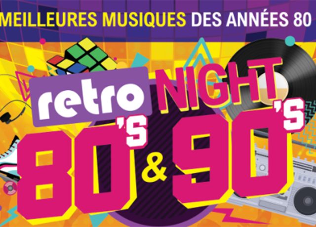 Concours gagner entrées prochaine soirée Retro Night